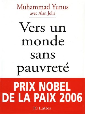 cover image of Vers un monde sans pauvreté